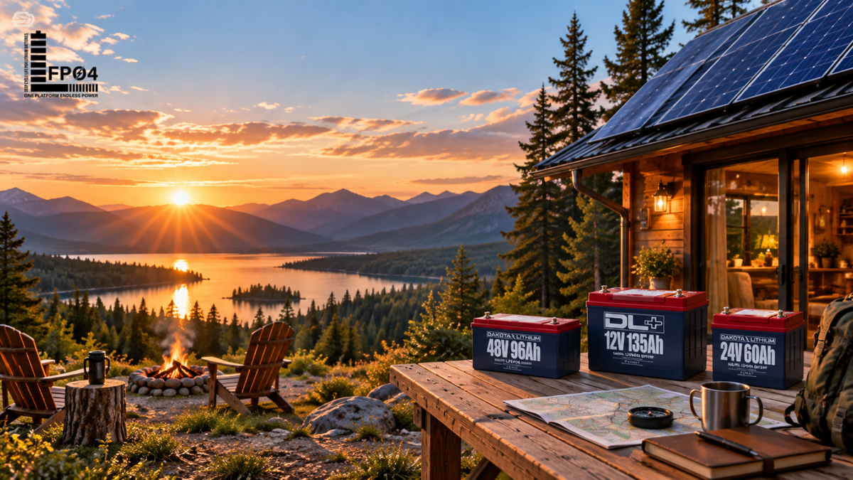 How to Size a LiFePO4 Battery System for Off-Grid Living