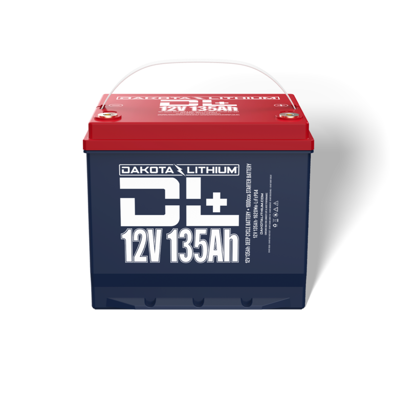 Dakota Lithium DL+ 12V 135Ah LiFePO4 battery 1000 CCA