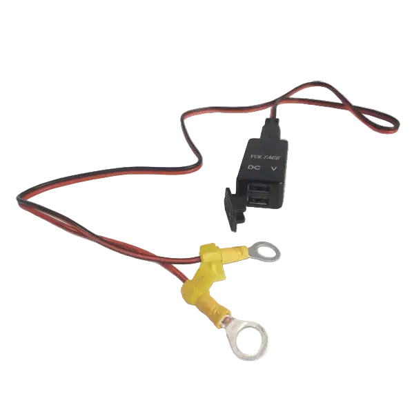 Dakota Lithium USB phone charger voltmeter and terminal adapter wiring kit