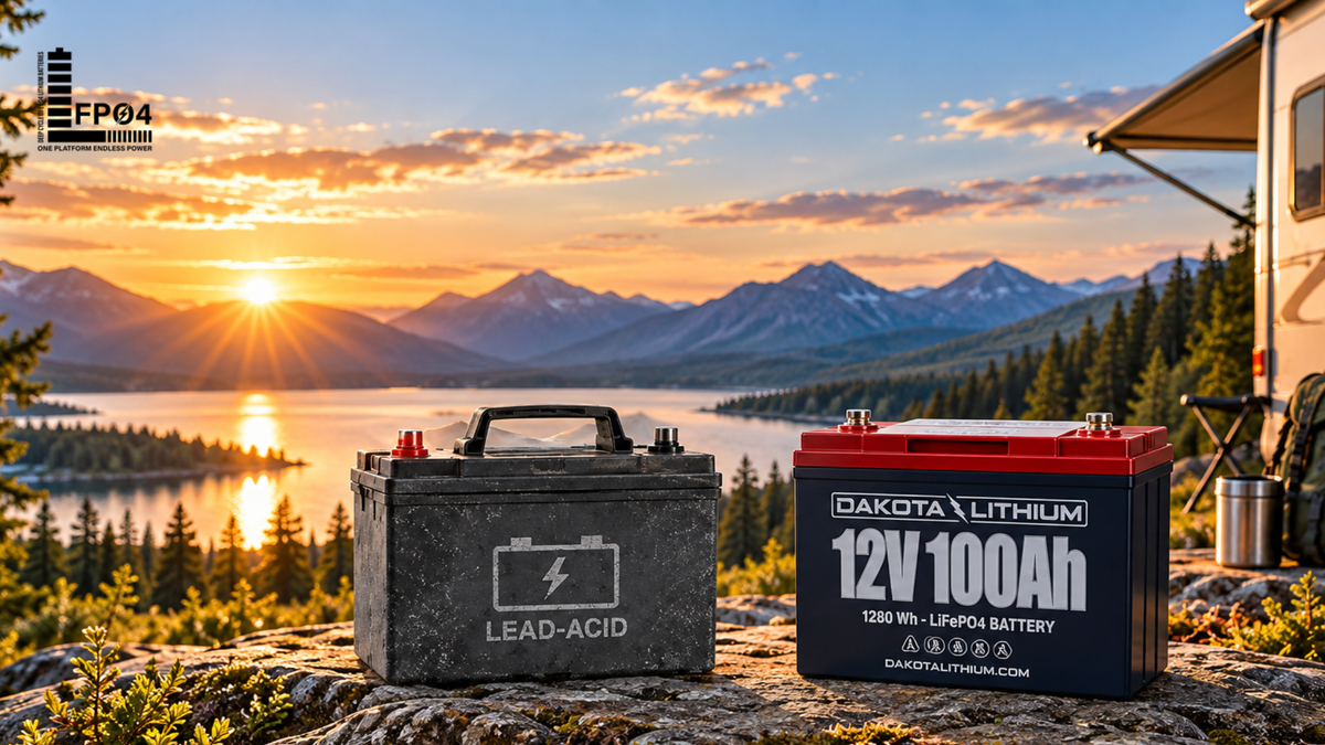 LiFePO4 vs Lead-Acid: Why Lithium Wins on Every Metric