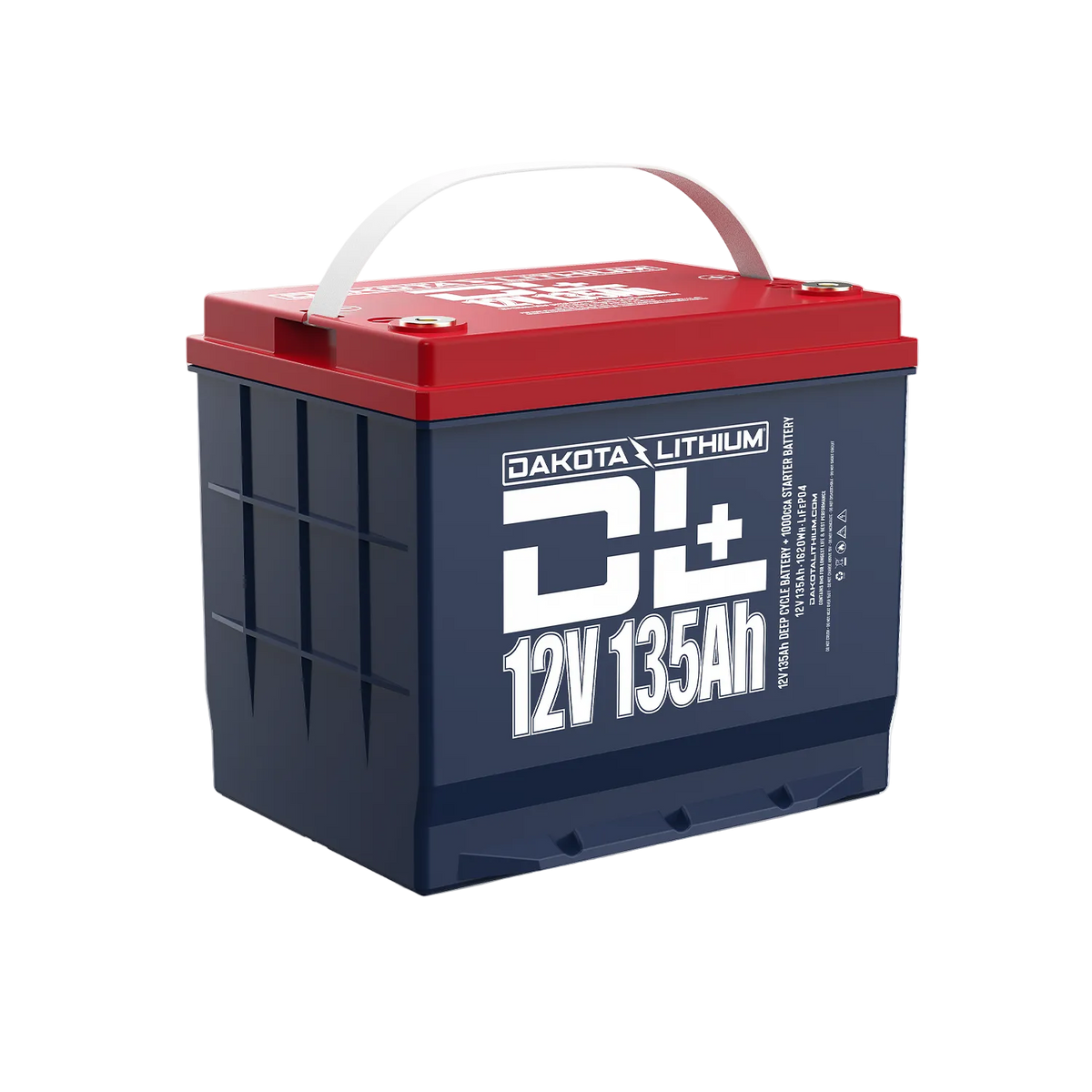 Dakota Lithium DL+ 12V 135Ah LiFePO4 battery for marine and RV solar