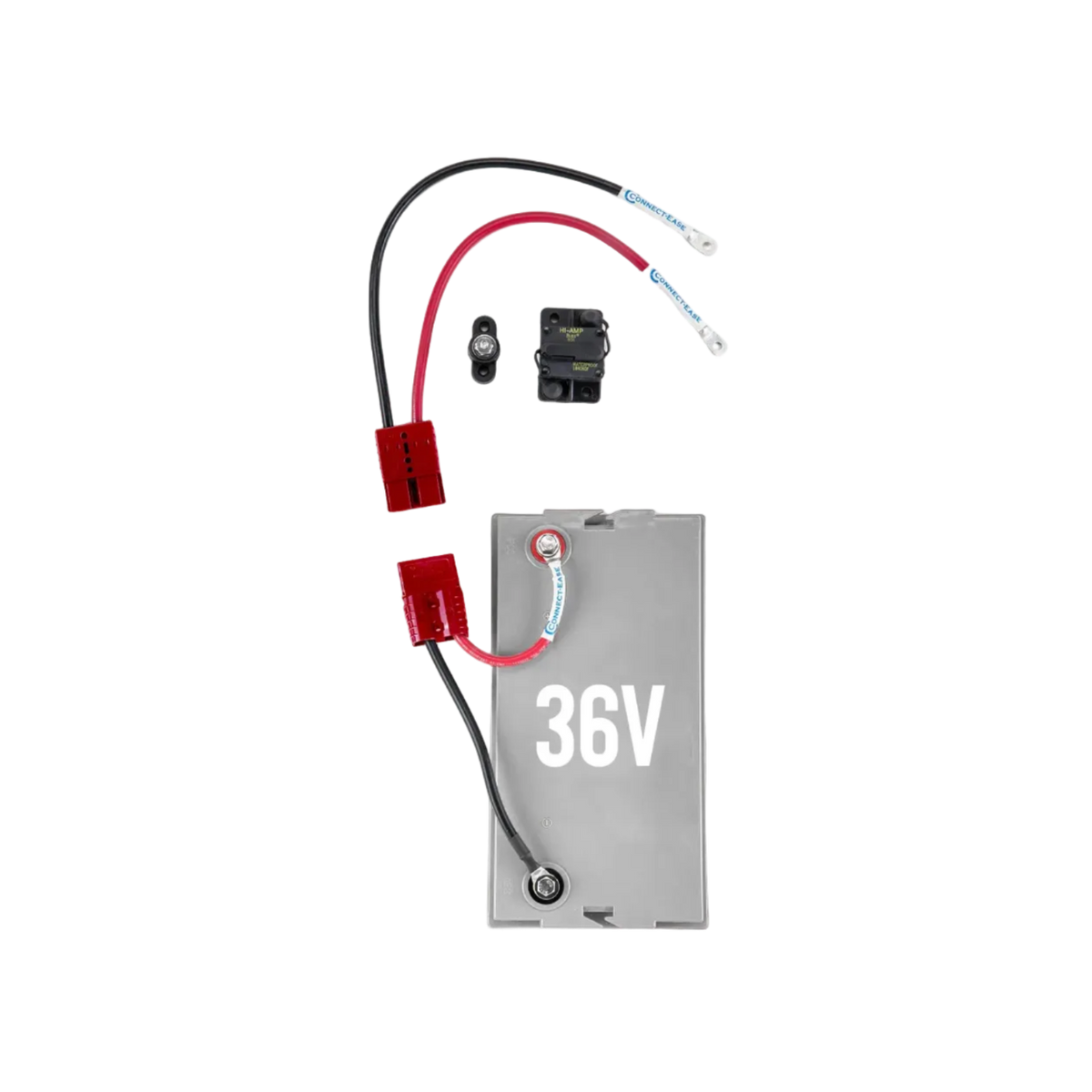 Connect-Ease Ignite 36V lithium trolling motor wiring kit with 60A breaker