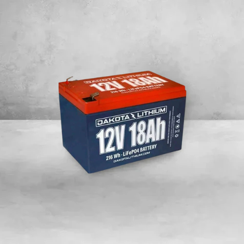 Dakota Lithium 12V 18Ah LiFePO4 battery product view