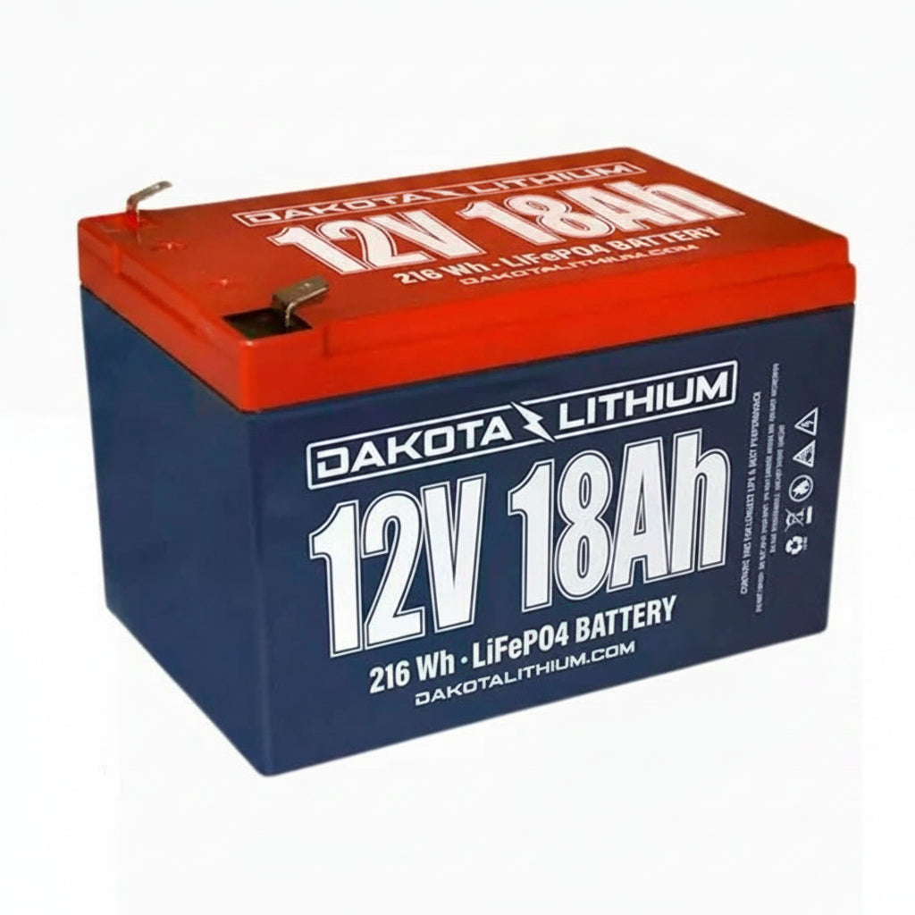 Dakota Lithium 12V 18Ah Deep Cycle LiFePO4 battery