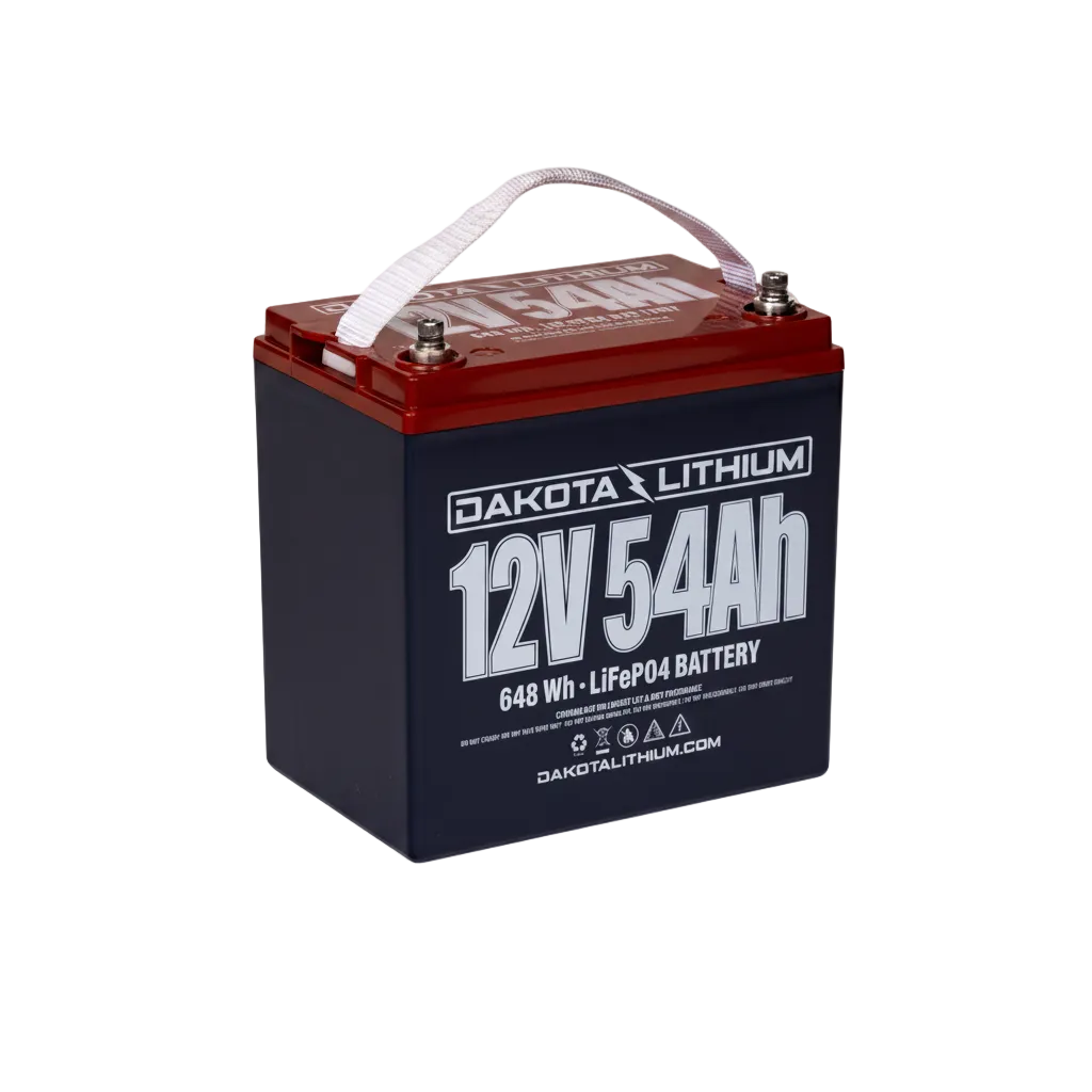 Dakota Lithium 12V 54Ah Deep Cycle LiFePO4 battery