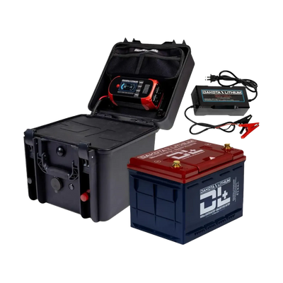 Dakota Lithium PowerBox60 12V 60Ah waterproof power station and jump starter
