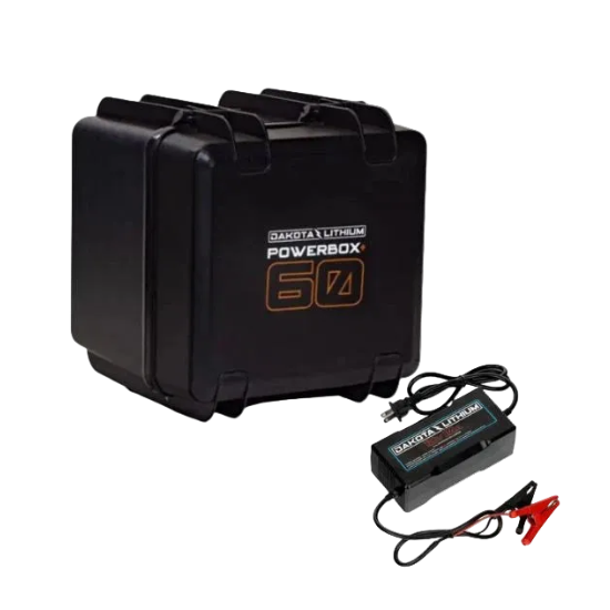 Dakota Lithium PowerBox60 portable power station open case