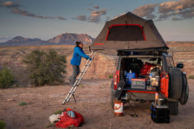 Dakota Lithium PowerStation 2400 camping and backup power setup