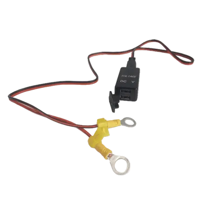 Dakota Lithium USB phone charger voltmeter and terminal adapter wiring kit