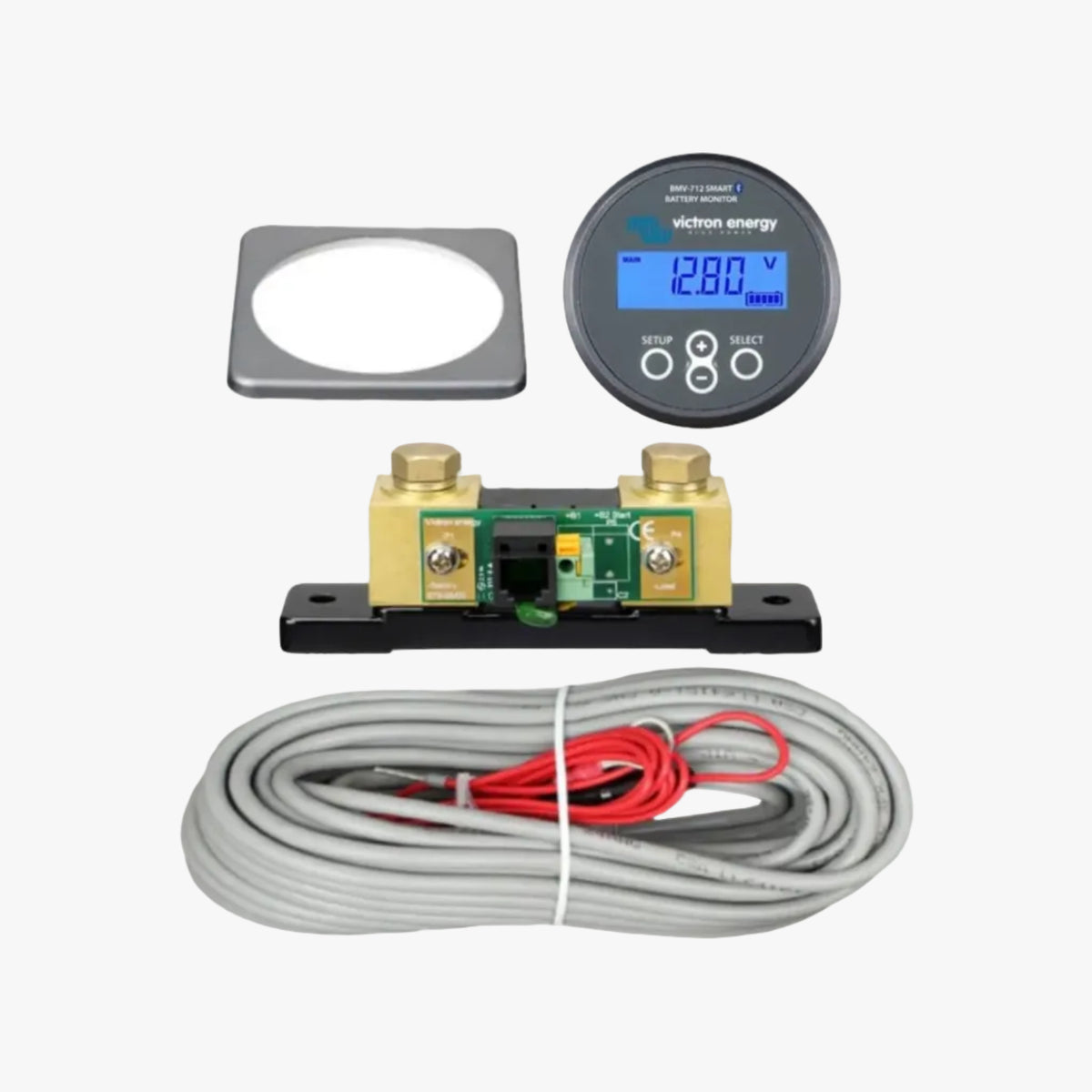 Victron BMV-712 Smart battery monitor with shunt and cables