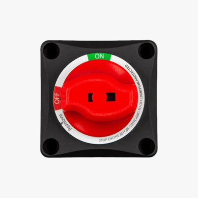 Victron Energy 275A battery isolator switch front view