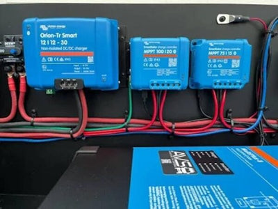 Victron Orion-Tr Smart 12/12-30A DC-DC charger installed in RV