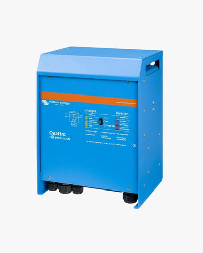 Victron Phoenix 12V 3000W inverter angled view