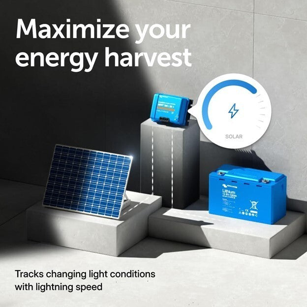 Victron SmartSolar MPPT 100/50 maximizing solar energy harvest