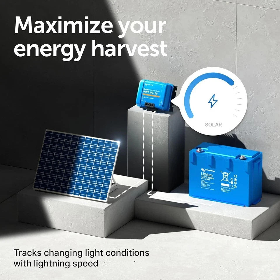 Victron SmartSolar MPPT 100/50 solar charging system