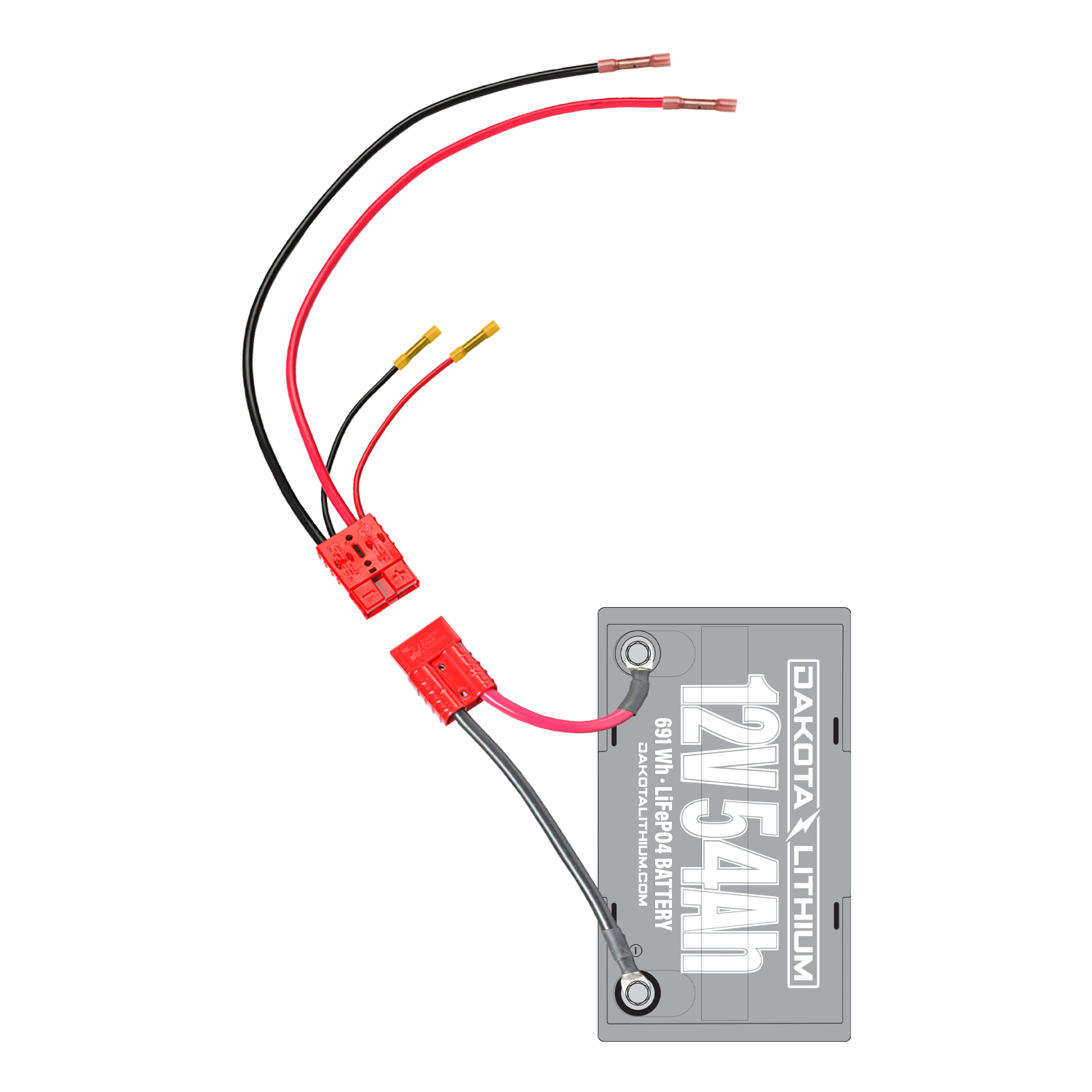 12V Quick Connect Battery Lug Terminal Kit